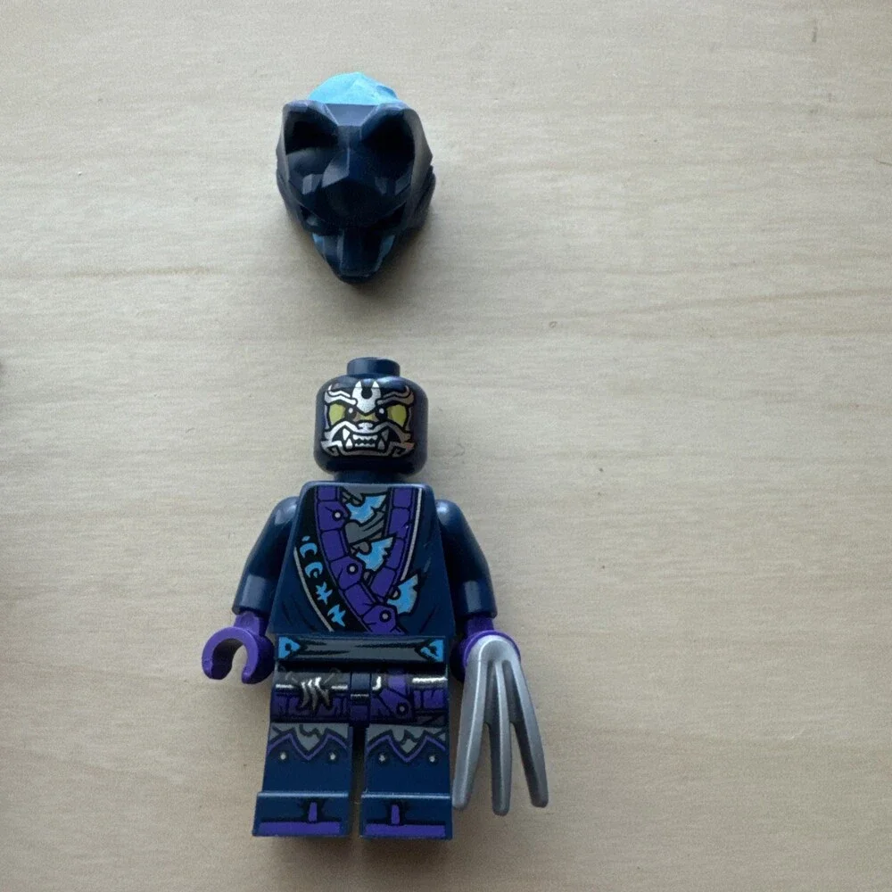 Lego Hausner Shoulder Armor Scabbard Ninjago Minifigure & Wolf Mask Warrior